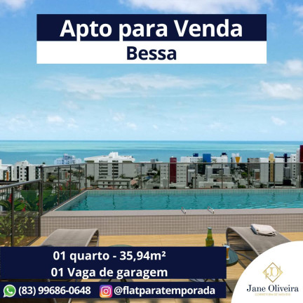 Foto do imóvel Apartamento com 1 Quarto à Venda, 38 m² em Bessa - João Pessoa