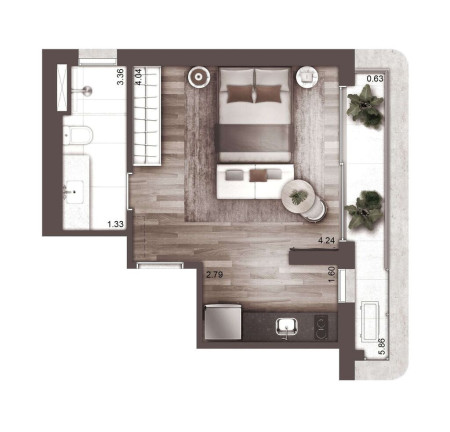 Imagem Apartamento com 1 Quarto à Venda, 72 m² em Higienópolis - São Paulo