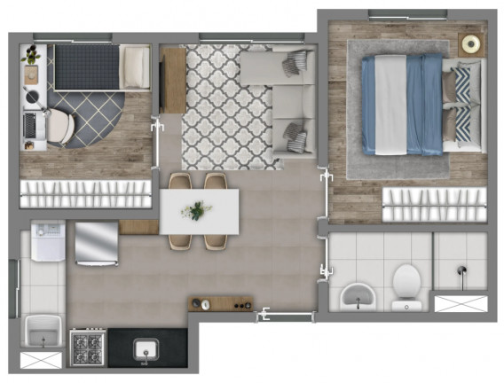 Imagem Apartamento com 2 Quartos à Venda, 34 m² em Vila Guilherme - São Paulo