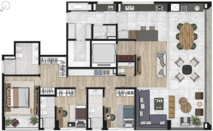 Imagem Apartamento com 3 Quartos à Venda, 371 m² em Pinheiros - São Paulo