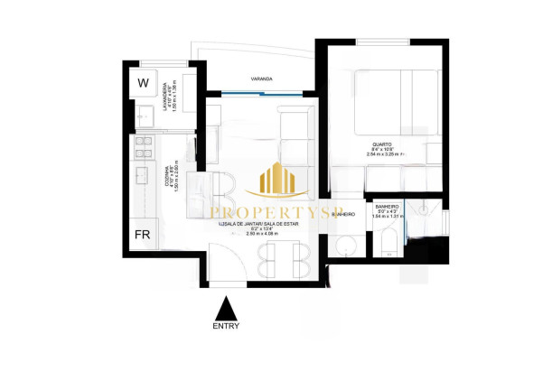 Foto do imóvel Apartamento com 1 Quarto à Venda, 33 m² em Vila Pompéia - São Paulo