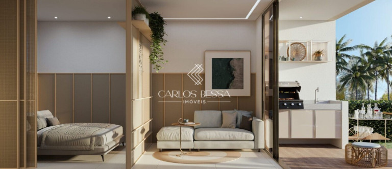 Imagem Apartamento com 2 Quartos à Venda, 46 m² em Carneiros - Tamandaré