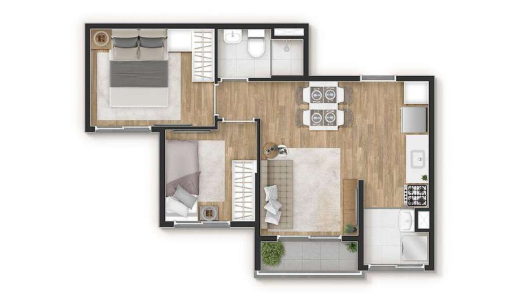 Foto do imóvel Imóvel com 1 Quarto à Venda, 26 m² em Vila Butantã - São Paulo