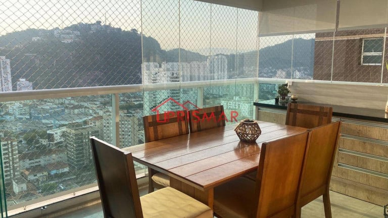 Foto do imóvel Apartamento com 3 Quartos à Venda, 100 m² em Pompeia - Santos