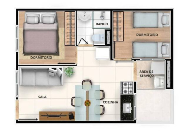 Foto do imóvel Apartamento com 2 Quartos à Venda, 30 m² em Vila Regente Feijó - São Paulo