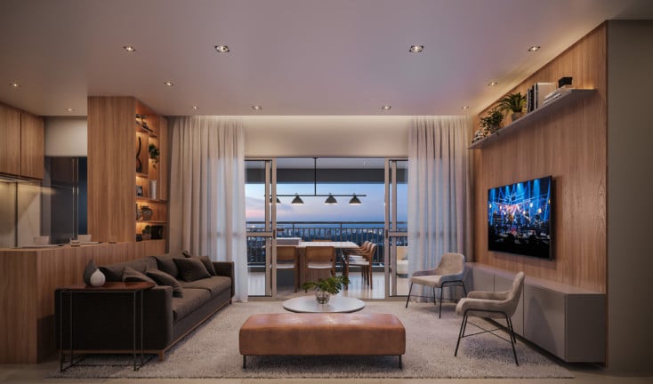 Foto do imóvel Apartamento com 3 Quartos à Venda, 119 m² em Tatuapé - São Paulo
