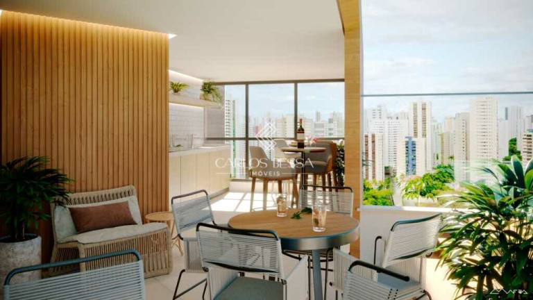 Imagem Imóvel com 1 Quarto à Venda, 39 m² em Casa Amarela - Recife