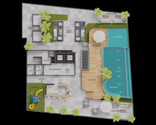 Imagem Apartamento com 1 Quarto à Venda, 24 m² em Manaíra - João Pessoa