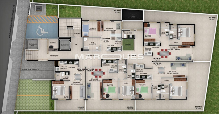 Imagem Apartamento com 1 Quarto à Venda, 33 m² em Jardim Oceania - João Pessoa