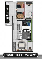 Apartamento com 2 Quartos à Venda, 74 m² em Vila Mariana - São Paulo