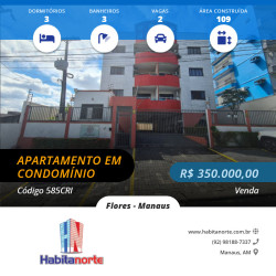 Casa com 3 Quartos à Venda, 109 m² em Flores - Manaus