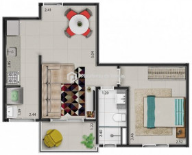 Apartamento com 2 Quartos à Venda, 52 m² em Jardim Avelino - São Paulo