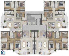 Apartamento com 3 Quartos à Venda, 120 m² em Itacolomi - Balneário Piçarras