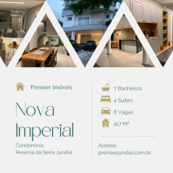 Casa com 4 Quartos à Venda, 417 m² em Jardim Ermida I - Jundiaí