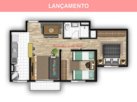Apartamento com 2 Quartos à Venda, 45 m² em Centro - Várzea Paulista