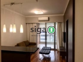 Apartamento com 1 Quarto para Alugar, 62 m² em Itaim Bibi - São Paulo