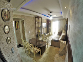 Apartamento com 2 Quartos à Venda, 65 m² em Guilhermina - Praia Grande
