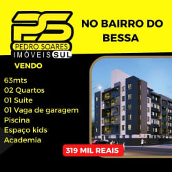 Apartamento com 2 Quartos à Venda, 63 m² em Aeroclube - João Pessoa