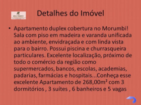 Cobertura com 3 Quartos à Venda, 268 m² em Morumbi - São Paulo