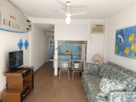 Apartamento com 1 Quarto à Venda ou Locação, 55 m² em Praia Da Ribeira - Angra Dos Reis
