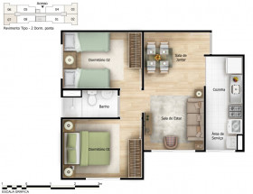 Apartamento com 2 Quartos à Venda, 41 m² em Interlagos - São Paulo