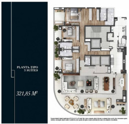 Apartamento com 3 Quartos à Venda, 322 m² em Vila Olímpia - São Paulo