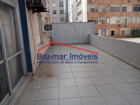 Apartamento com 2 Quartos à Venda, 120 m² em Boqueirão - Santos