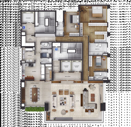 Apartamento com 4 Quartos à Venda, 303 m² em Itaim Bibi - São Paulo