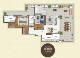 Apartamento com 3 Quartos à Venda, 74 m² em Alphaville - Barueri