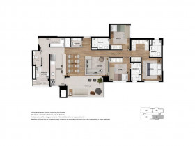 Apartamento com 4 Quartos à Venda, 125 m² em Taquaral - Campinas