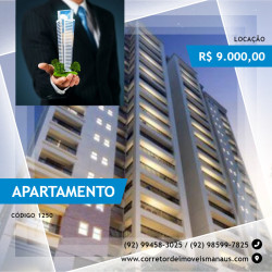 Apartamento para Alugar, 169 m² em Ponta Negra - Manaus