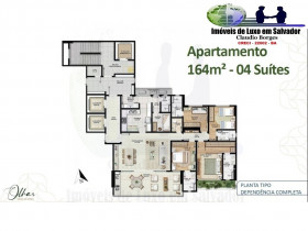 Apartamento com 4 Quartos à Venda, 164 m² em Caminho Das árvores - Salvador