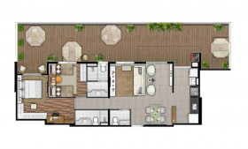 Apartamento com 3 Quartos à Venda, 83 m² em Alphaville - Barueri