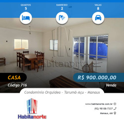 Casa com 5 Quartos à Venda,  em Tarumã-açu - Manaus