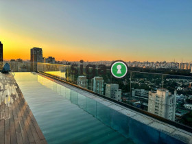 Apartamento com 1 Quarto para Alugar, 40 m² em Moema - São Paulo