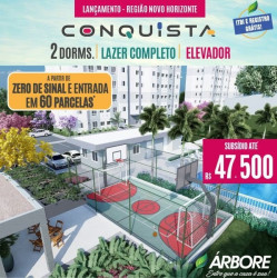 Apartamento com 2 Quartos à Venda, 42 m² em Jardim Das Paineiras Ii - São José Dos Campos