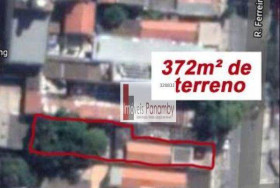 Terreno à Venda ou Locação, 372 m² em Pinheiros - São Paulo