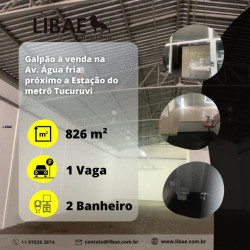 Imóvel Comercial à Venda, 826 m² em água Fria - São Paulo