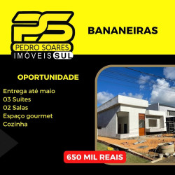 Casa com 3 Quartos à Venda, 170 m² em Centro - Bananeiras