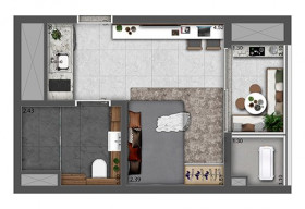 Apartamento com 2 Quartos à Venda, 62 m² em Vila Prudente - São Paulo