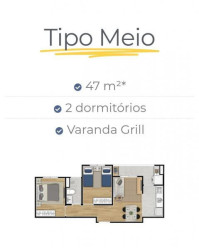 Apartamento com 2 Quartos à Venda, 67 m² em Sky Granja Viana - Programa Casa Verde Amarela - Cotia