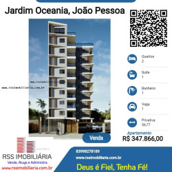 Apartamento com 2 Quartos à Venda, 56 m² em Jardim Oceania - João Pessoa