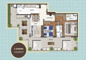Apartamento com 2 Quartos à Venda, 142 m² em Alphaville - Barueri