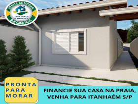 Casa com 2 Quartos para Alugar ou Temporada, 60 m² em Nova Itanhaém - Itanhaém