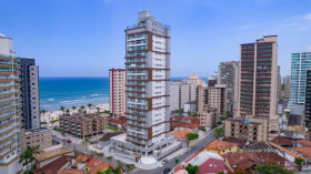 Apartamento com 2 Quartos à Venda, 70 m² em Vila Caiçara - Praia Grande