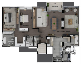 Apartamento com 3 Quartos à Venda, 206 m² em Jardim Paulista - São Paulo