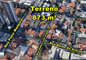 Terreno à Venda, 873 m² em Aldeota - Fortaleza