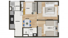 Apartamento com 2 Quartos à Venda, 39 m² em Vila Mascote - São Paulo