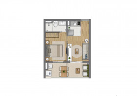 Apartamento com 2 Quartos à Venda, 55 m² em Mooca - São Paulo