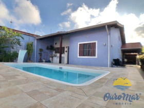 Casa com 3 Quartos para Alugar ou Temporada, 155 m² em Gaivota - Itanhaém